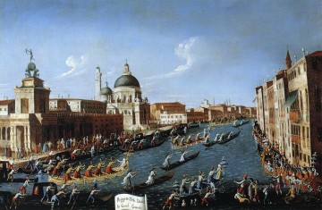  Canaletto Pintura al %c3%b3leo - La regata femenina del Gran Canal Canaletto